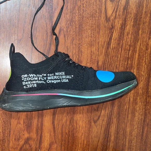 Offwhite running shoes size 9 - Picture 3 of 6